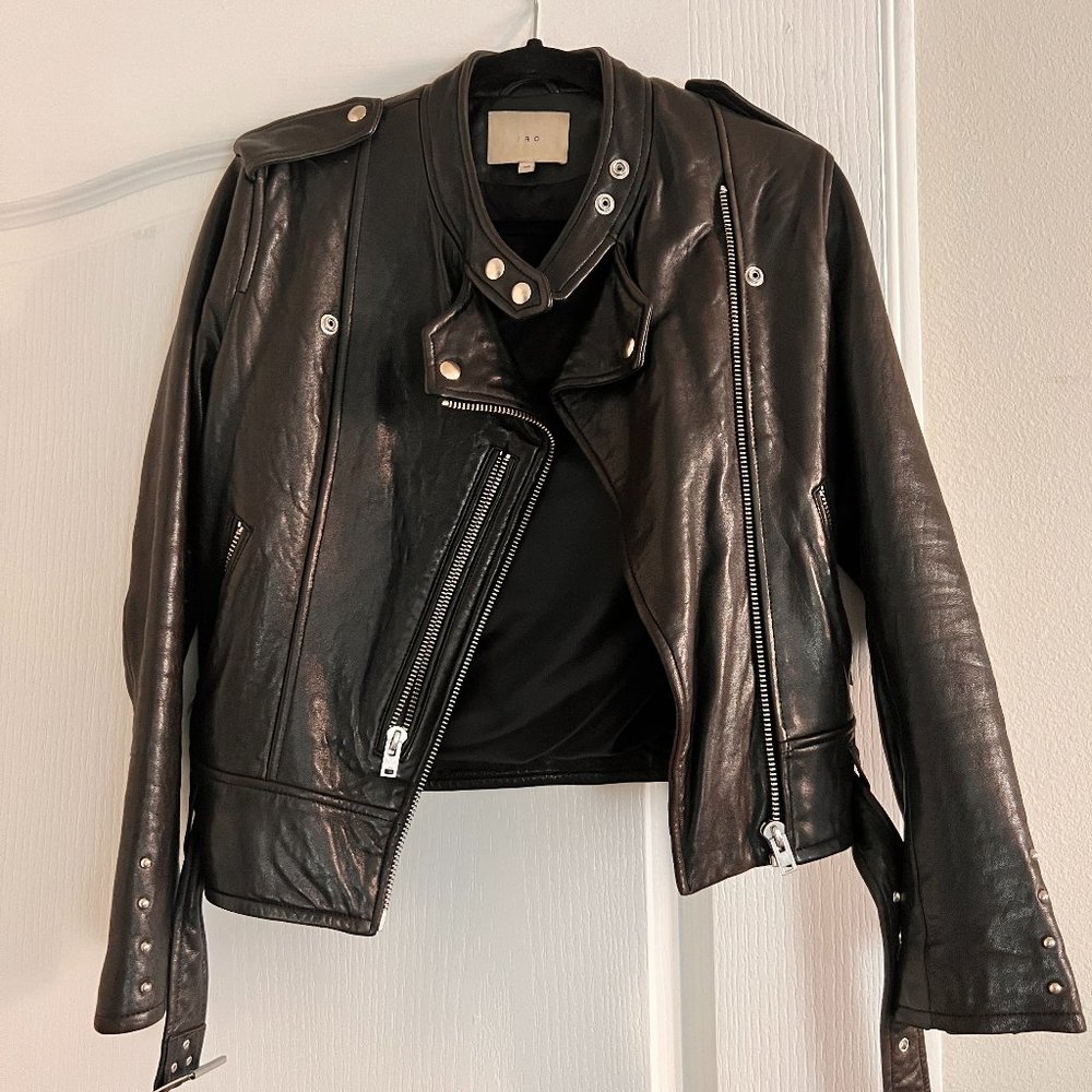 IRO Zaki Leather Jacket